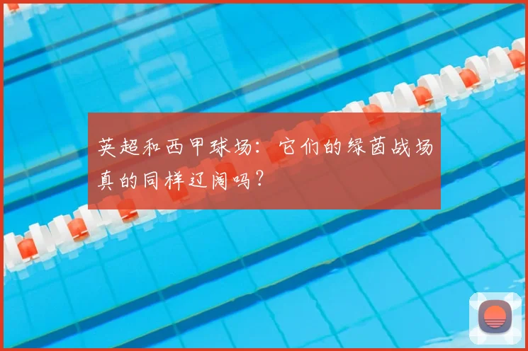 英超和西甲球场：它们的绿茵战场真的同样辽阔吗？